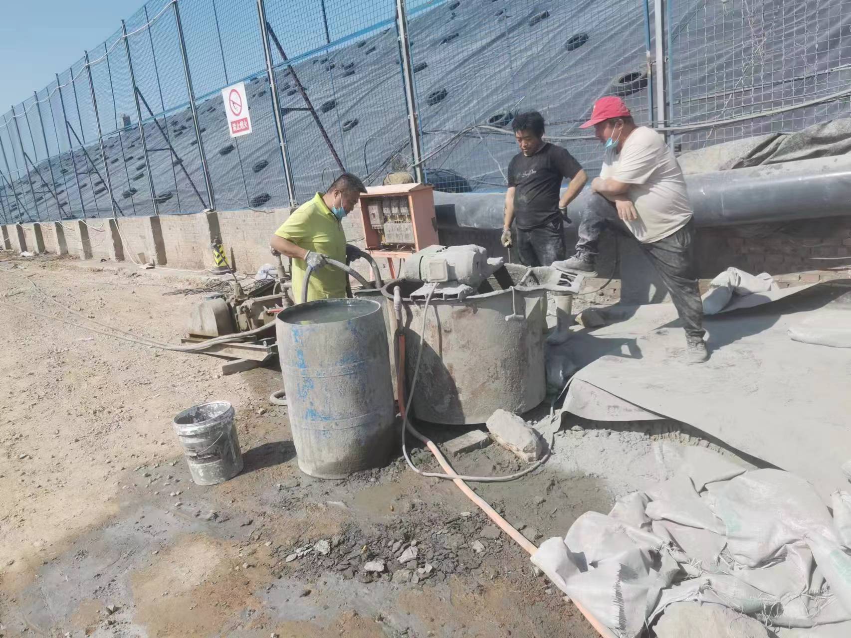 安国袖阀管注浆